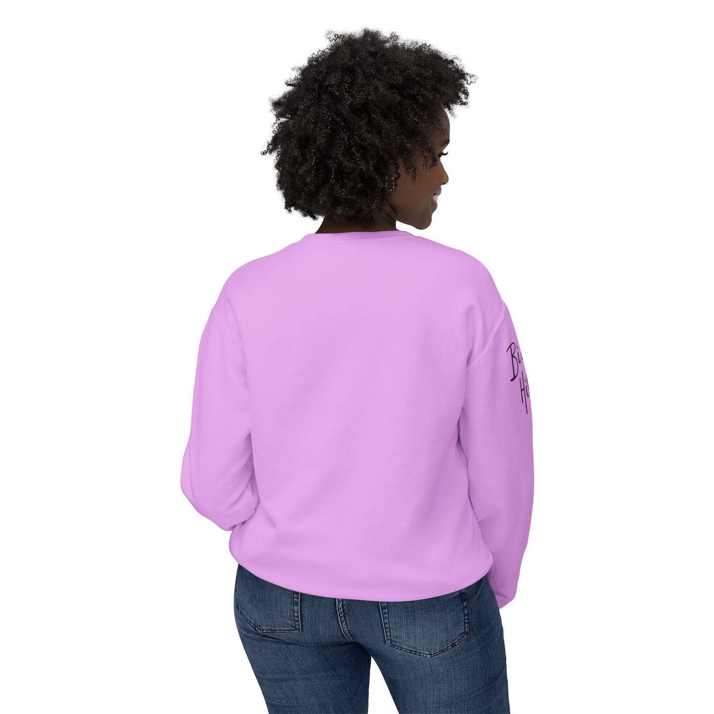 Floral Pattern Unisex Crewneck Sweatshirt - Perfect for Spring and Relaxation
