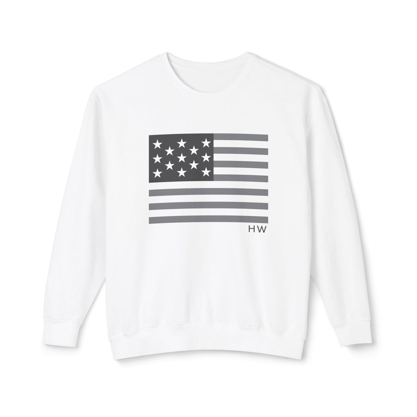 Tonal Flag Sweatshirt for Memorial Day and 4th of July
