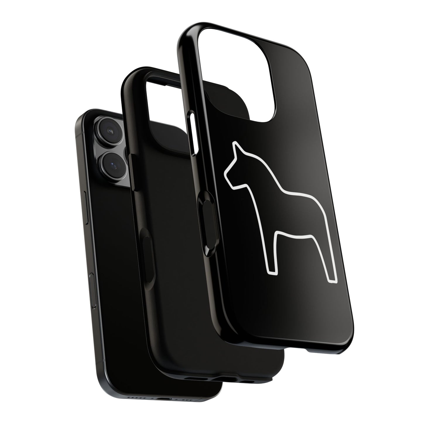 Dala Horse Black Tough Cases