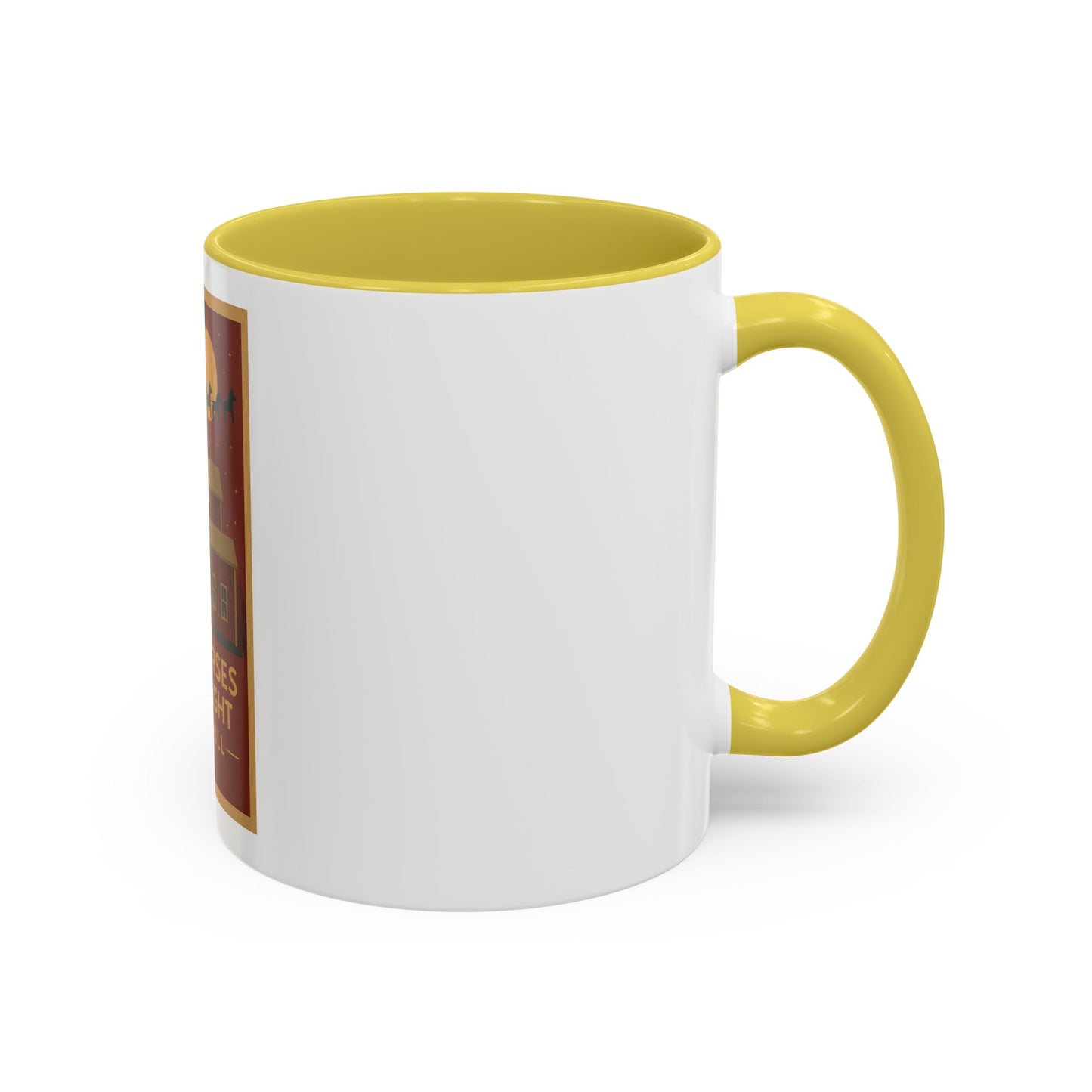 Dala Horses Take Flight Mug — Vintage Western Poster Coffee Cup (11oz/15oz)