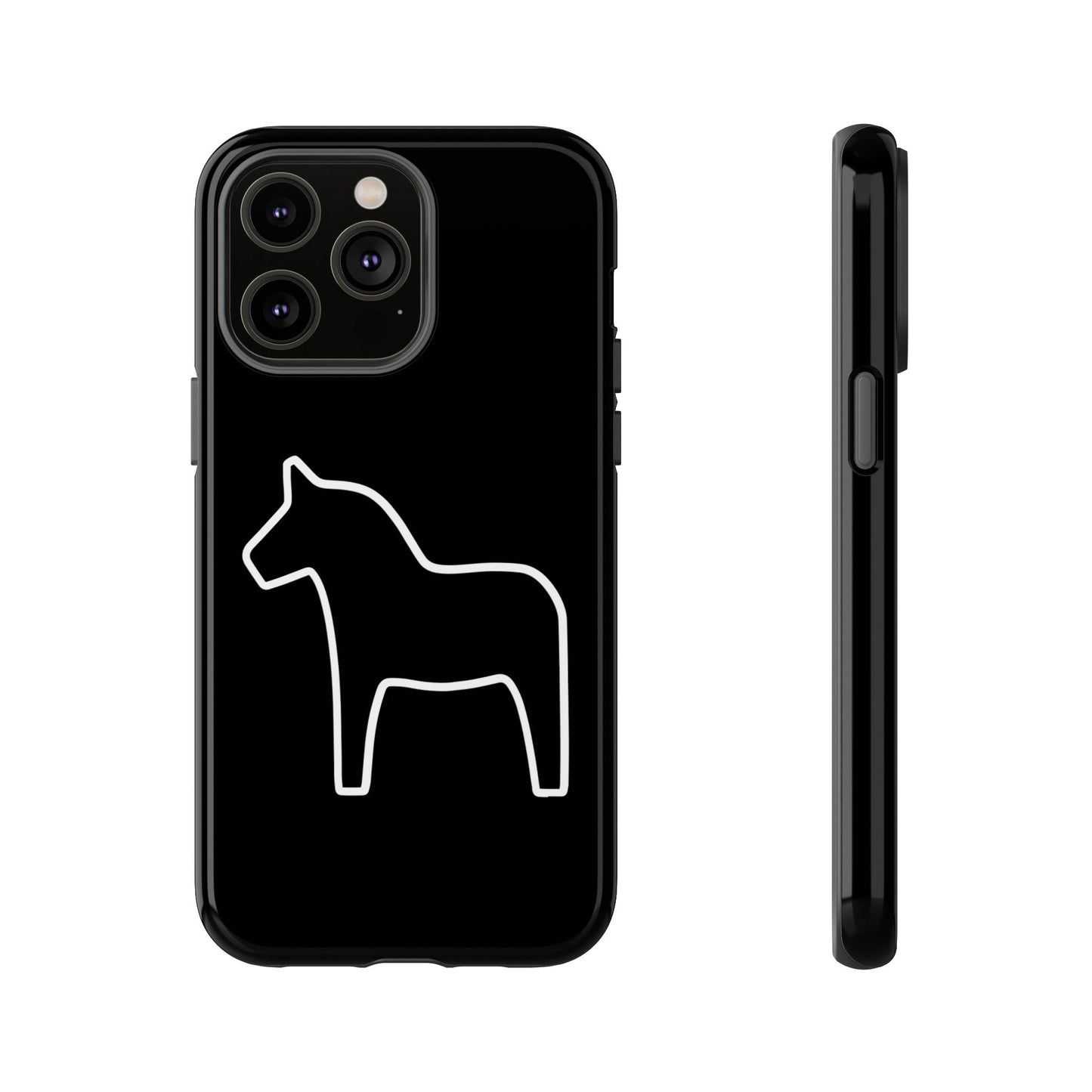 Dala Horse Black Tough Cases