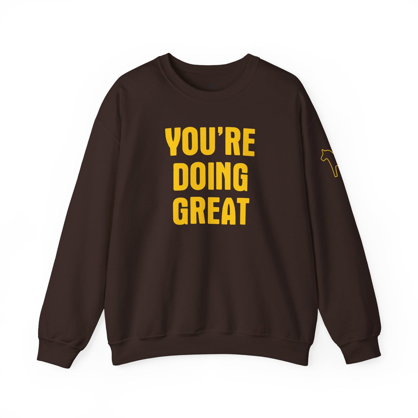 YOU'RE DOING GREAT Unisex Heavy Blend™ Crewneck Sweatshirt
