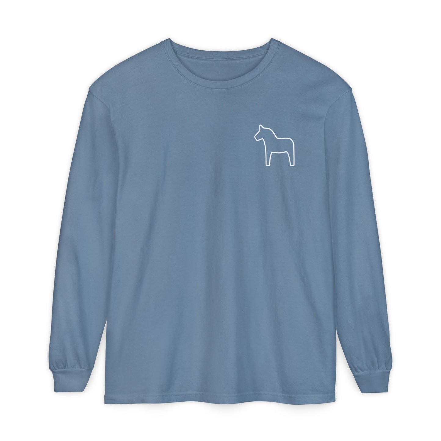 Powered by Lutefisk - Classic Long Sleeve Tee — Garment-Dyed Comfort