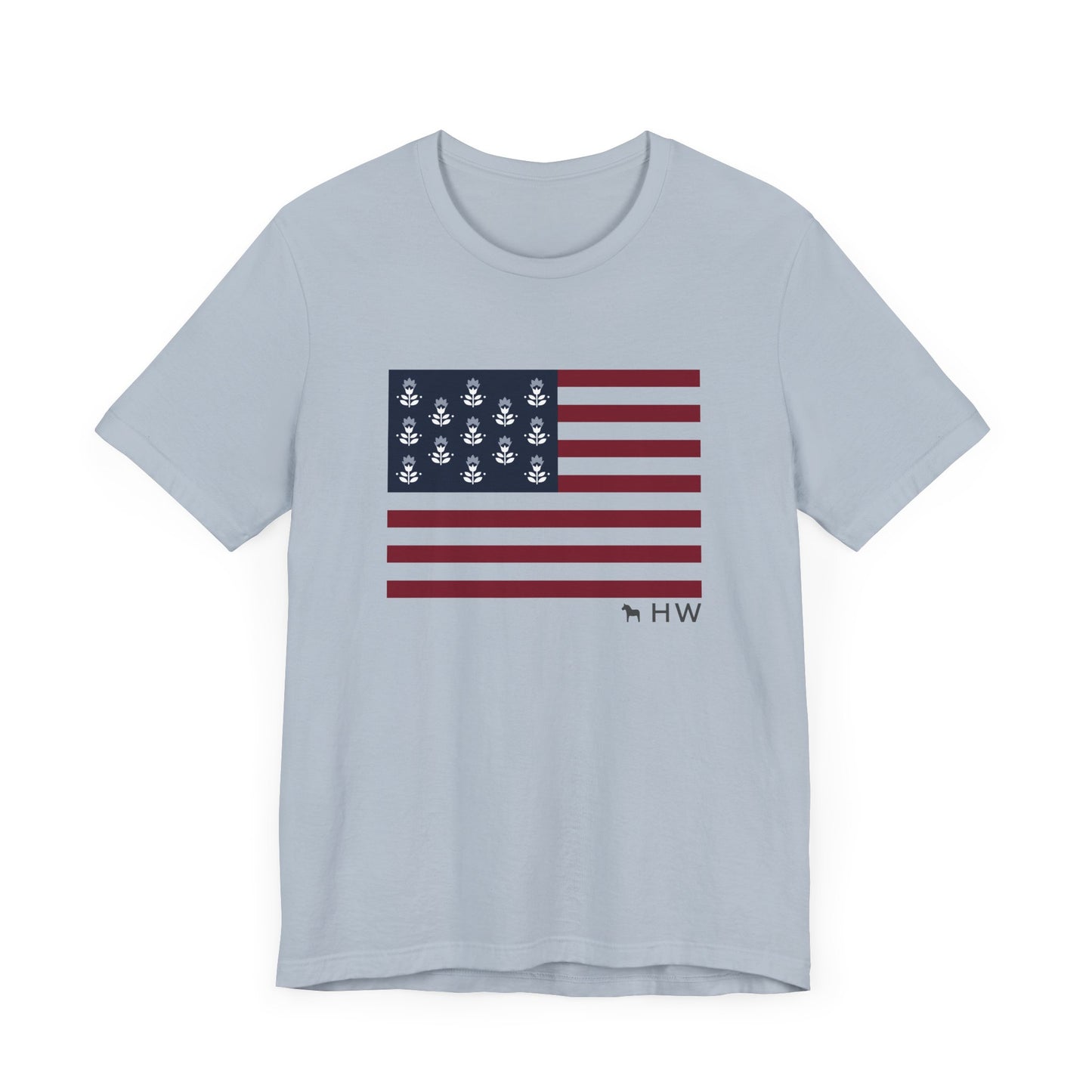 Flag Unisex Tee for Memorial Day and 4th of July