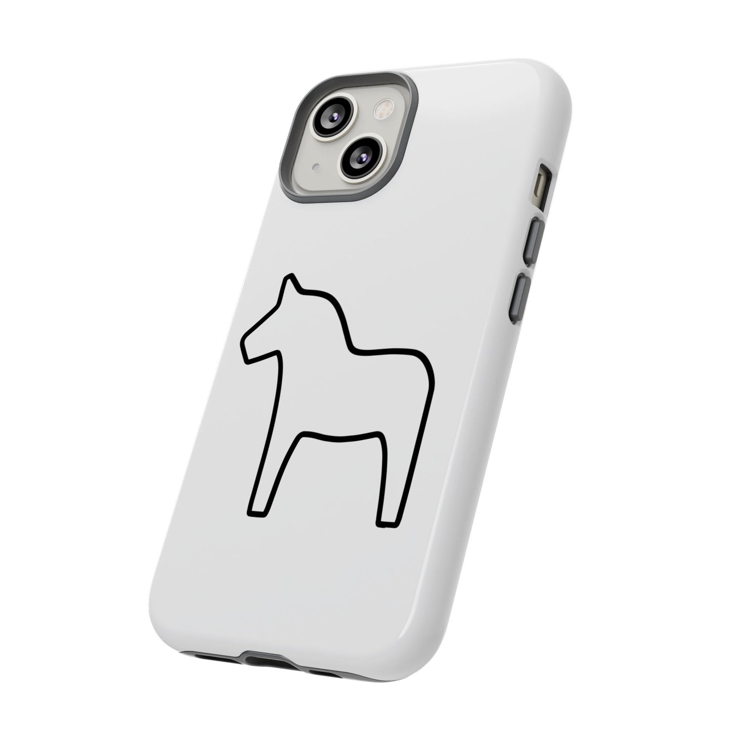 Dala Horse White Tough Cases