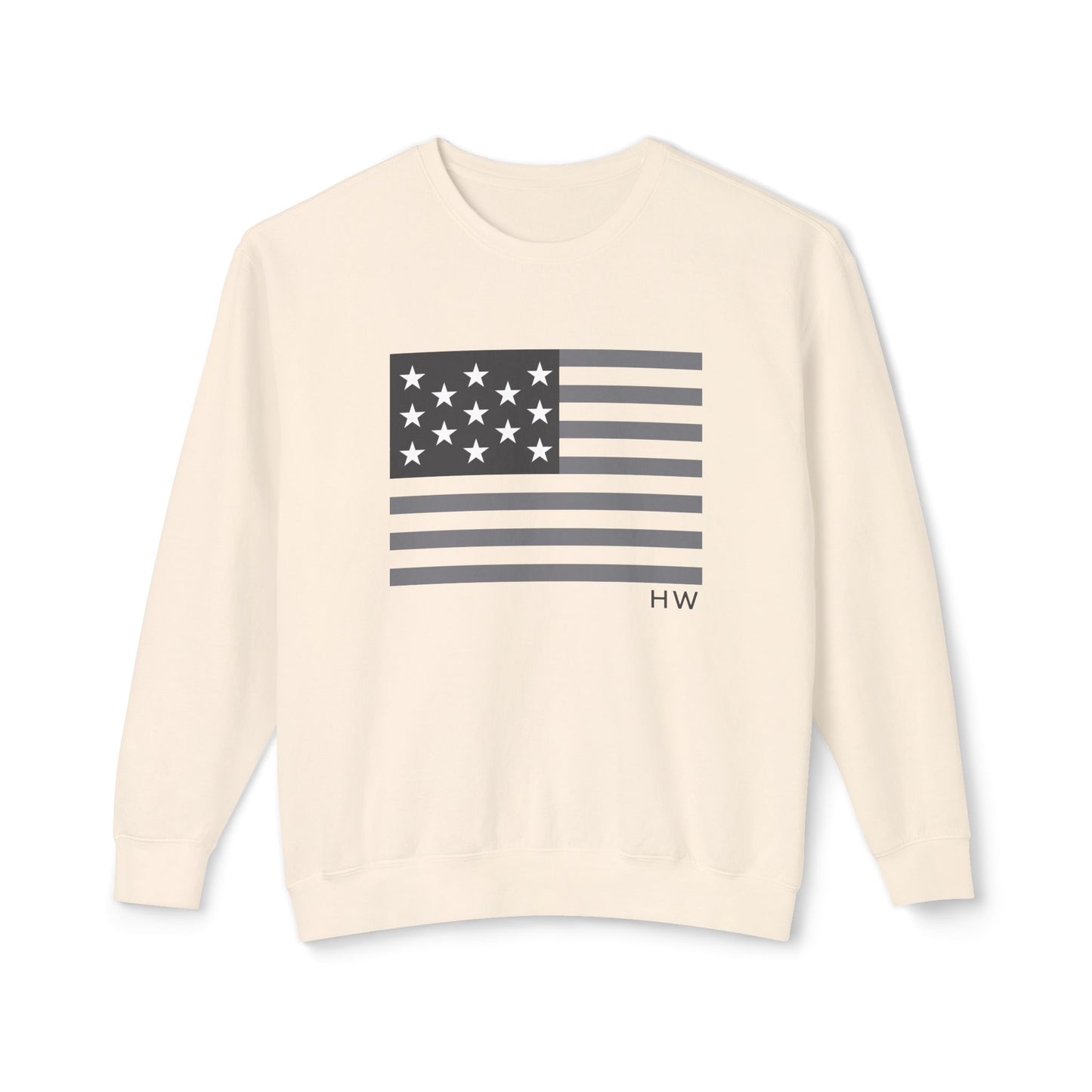 Tonal Flag Sweatshirt for Memorial Day and 4th of July
