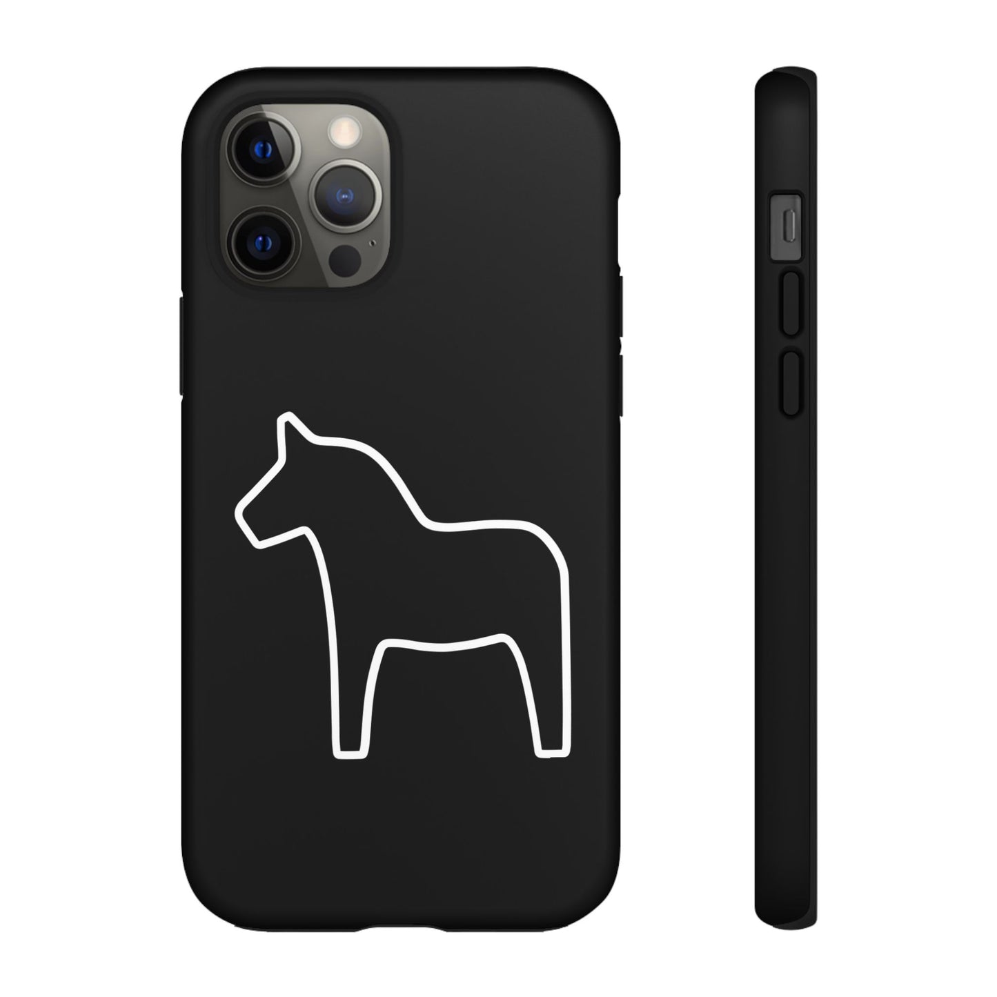 Dala Horse Black Tough Cases