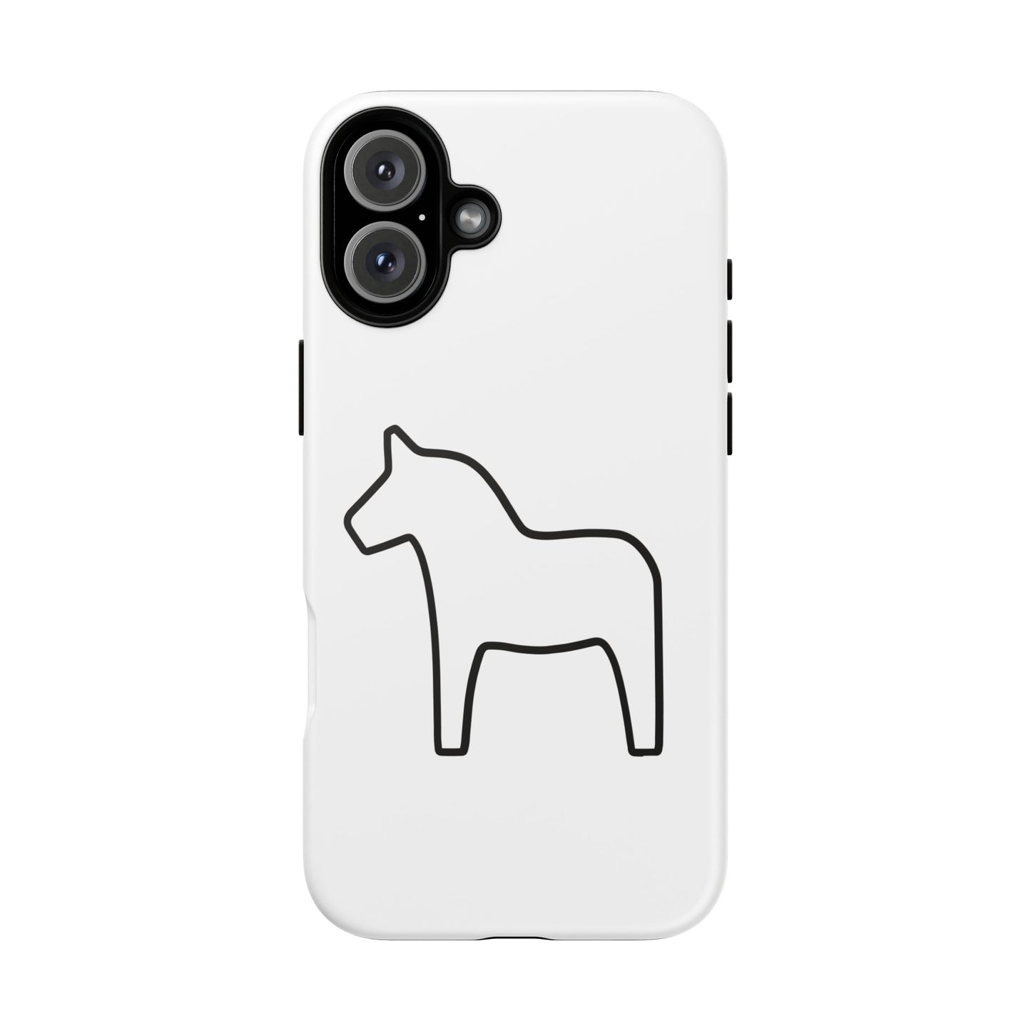 Dala Horse White Tough Cases