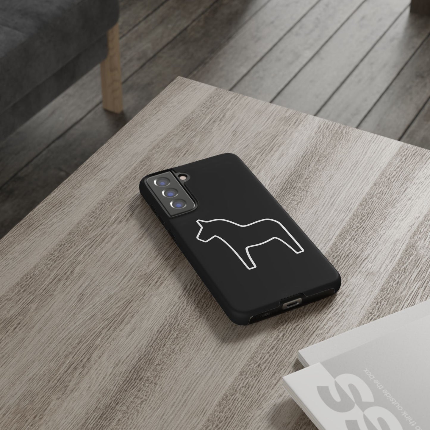 Dala Horse Black Tough Cases