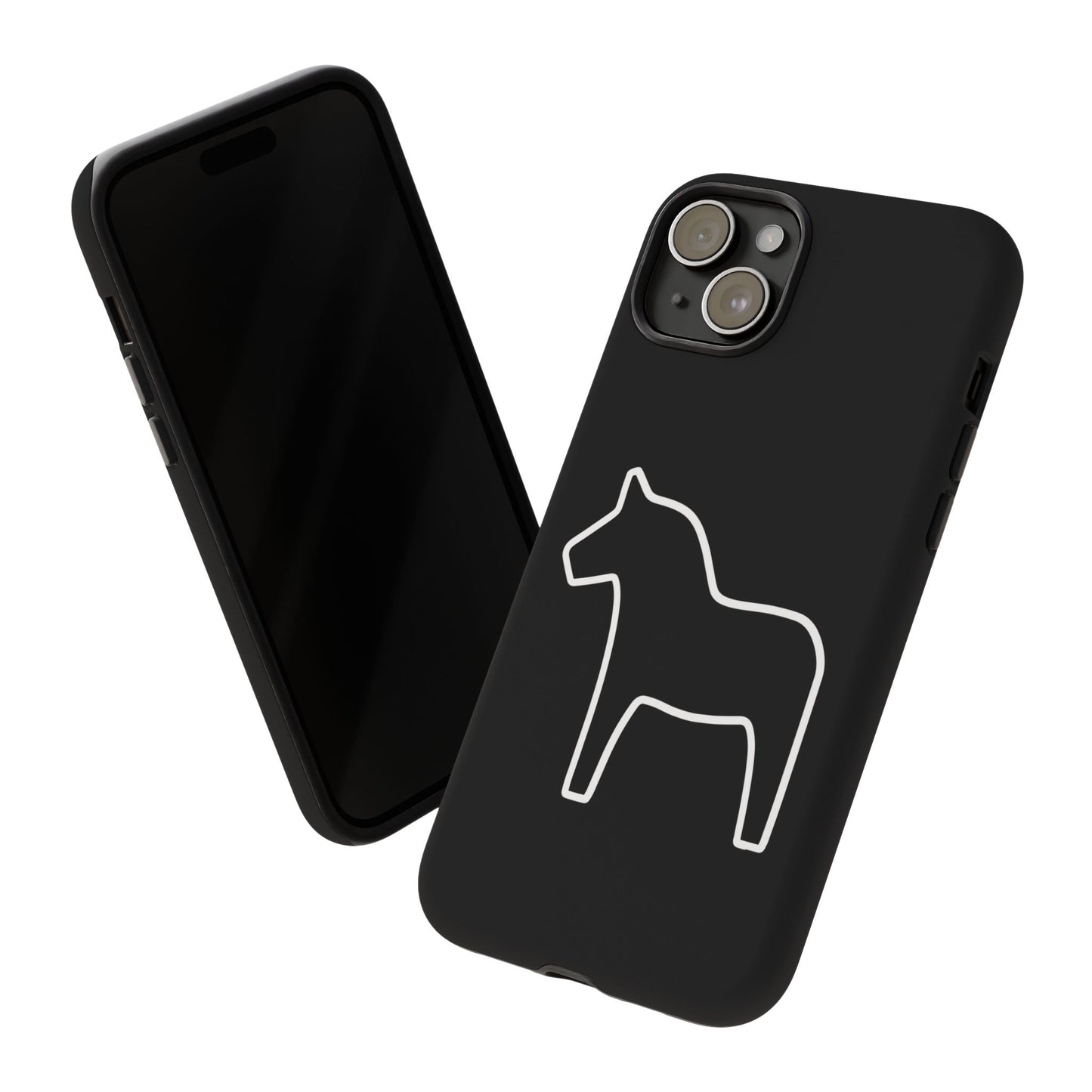 Dala Horse Black Tough Cases