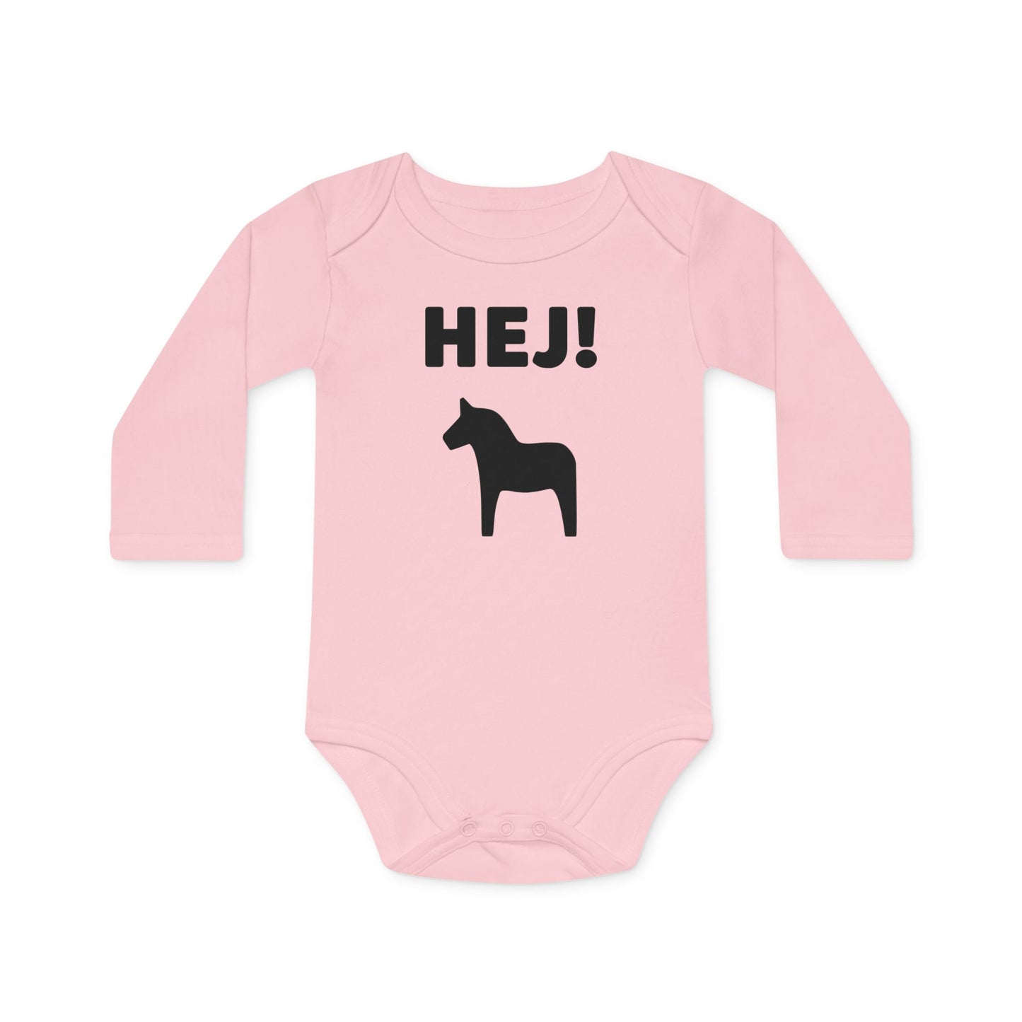 Organic Baby Bodysuit with HEJ! Design - Cute & Comfy Baby Apparel for Celebrations