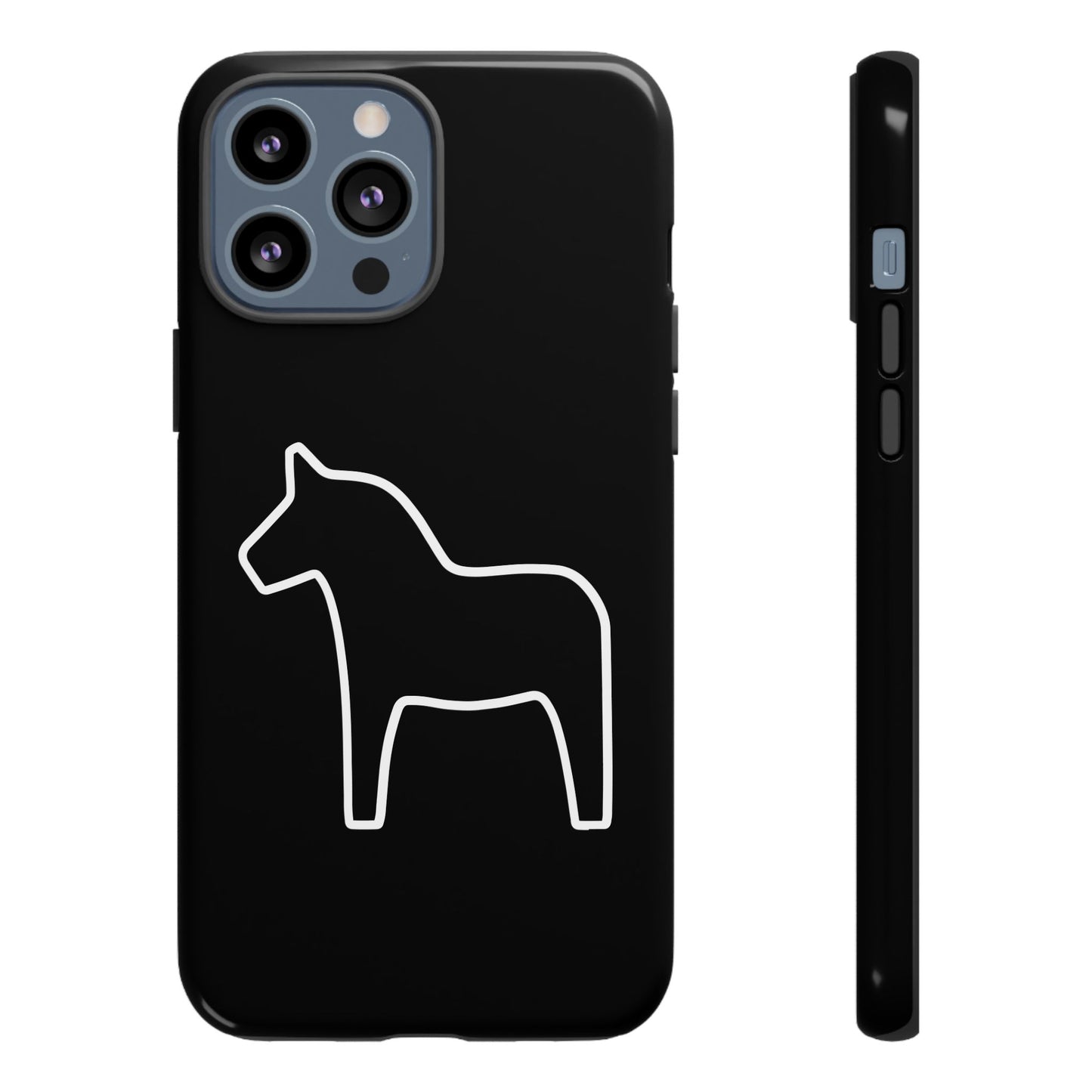 Dala Horse Black Tough Cases