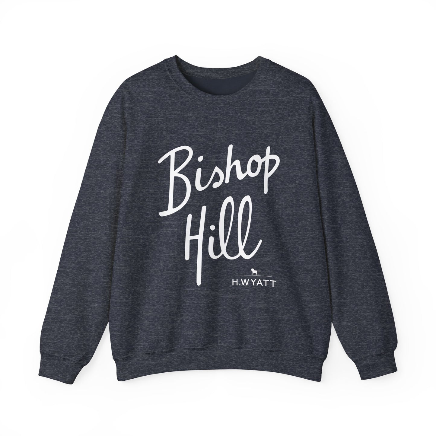 BISHOP HILL White - Unisex Heavy Blend™ Crewneck Sweatshirt
