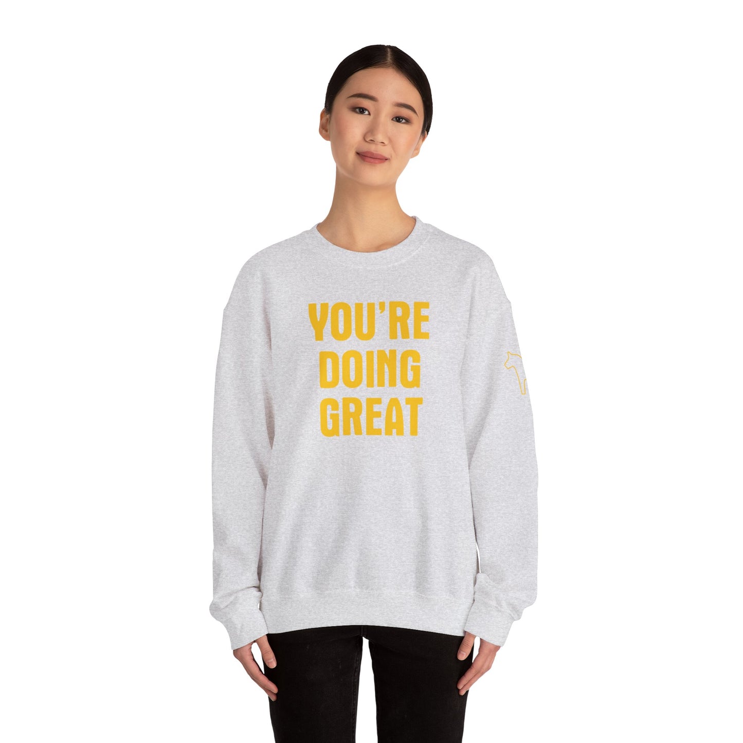 YOU'RE DOING GREAT Unisex Heavy Blend™ Crewneck Sweatshirt