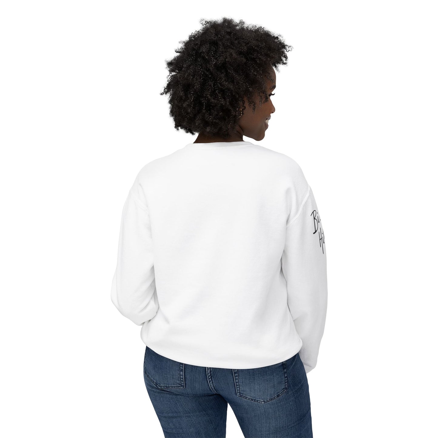 Floral Pattern Unisex Crewneck Sweatshirt - Perfect for Spring and Relaxation