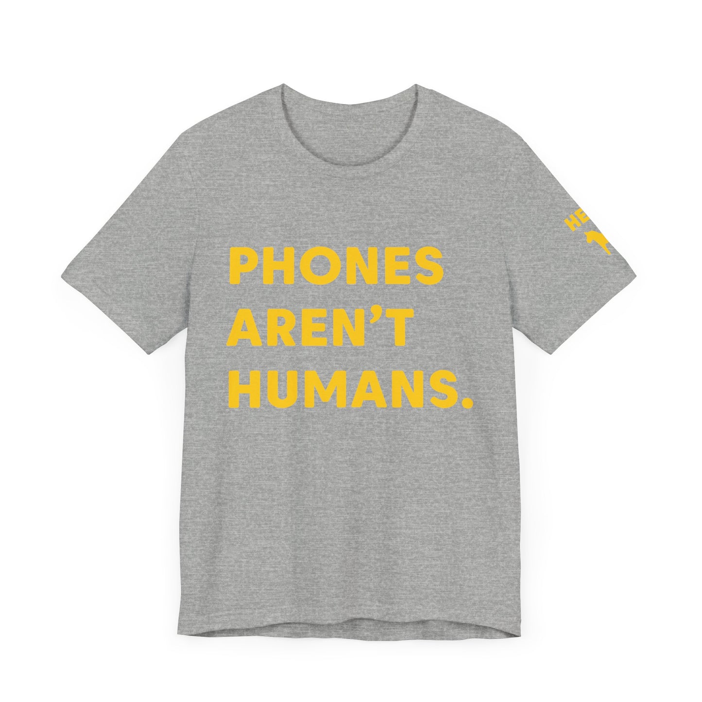 T-Shirt Friendly Reminder Put Down Your Phone Focus