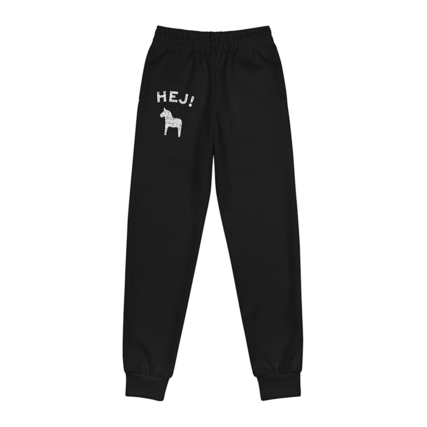 Jogger Sweatpants - Swedish Hello Dala Horse Design