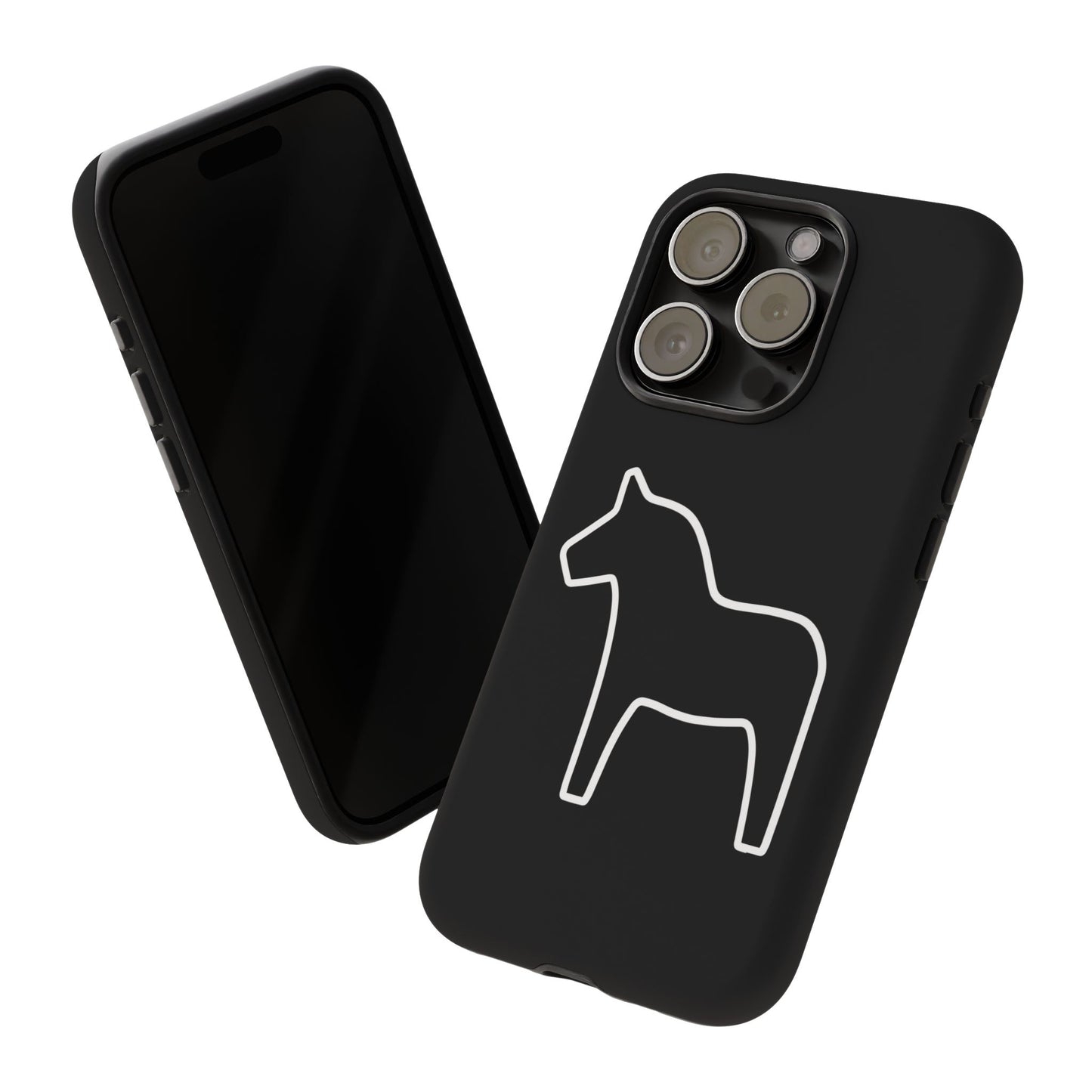 Dala Horse Black Tough Cases