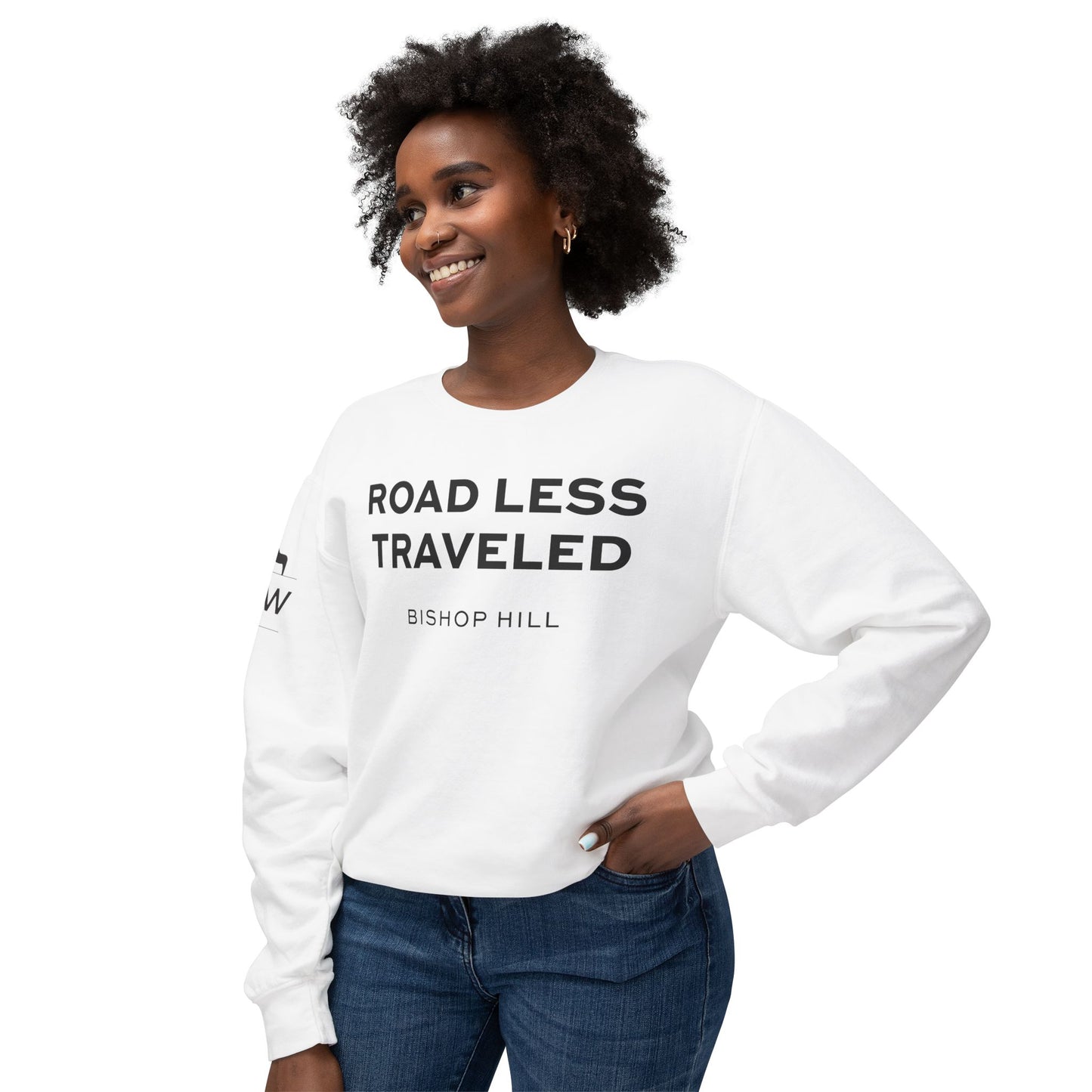 Road Less Traveled Unisex Lightweight Crewneck Sweatshirt