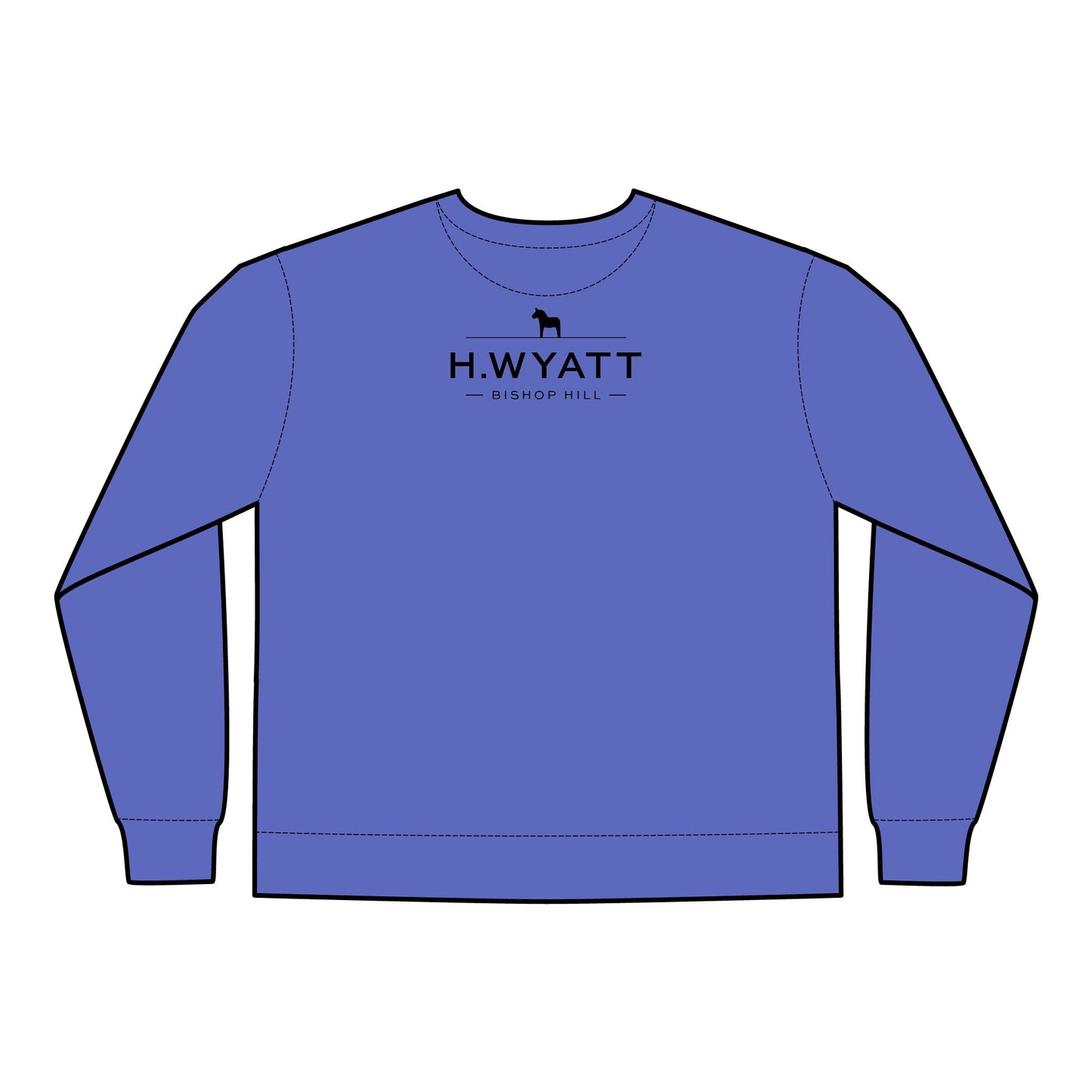 Embroidered Floral ComfortWash® Crewneck Sweatshirt for Cozy Style