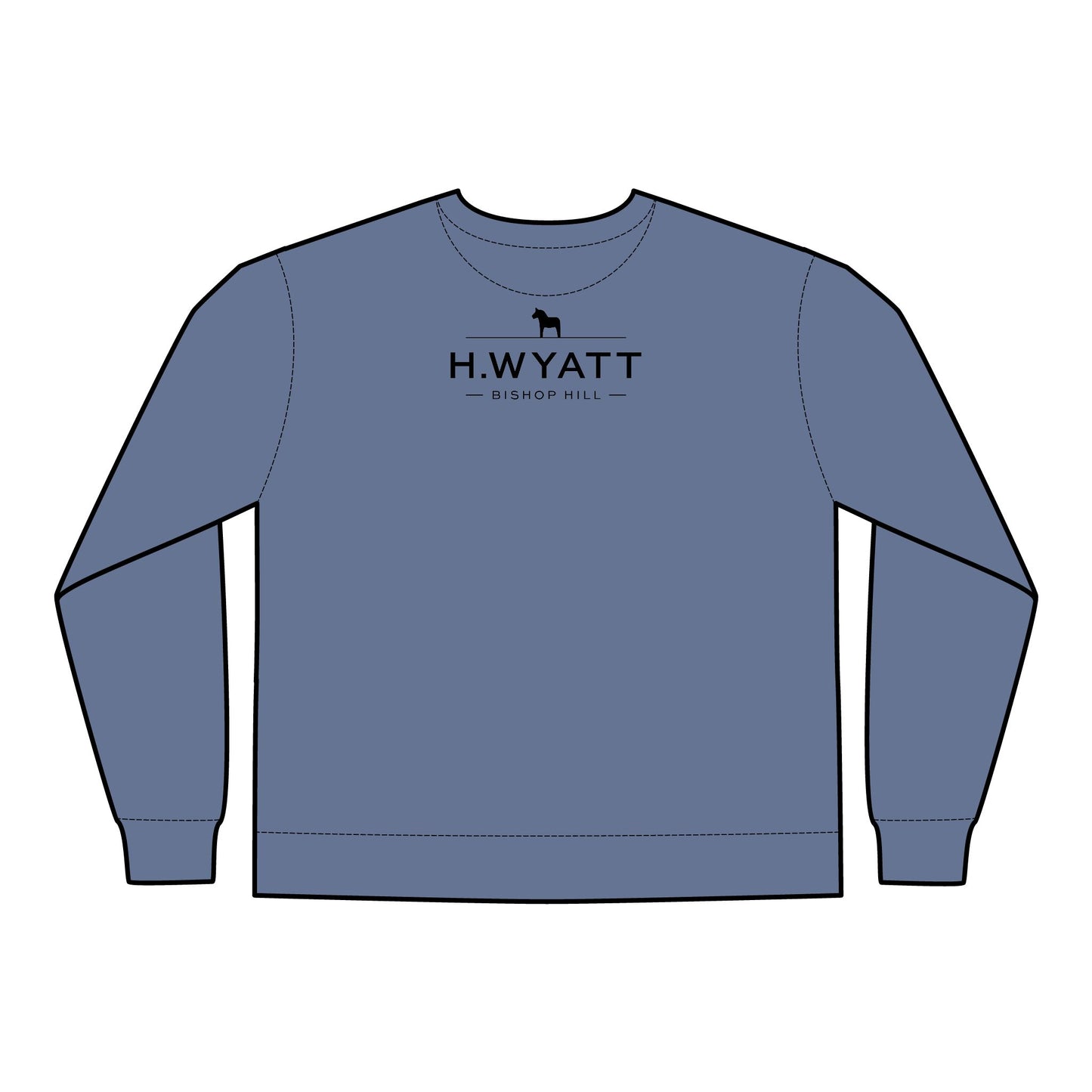 Embroidered Floral ComfortWash® Crewneck Sweatshirt for Cozy Style