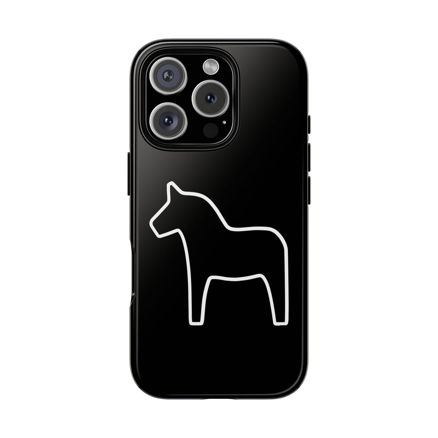 Dala Horse Black Tough Cases
