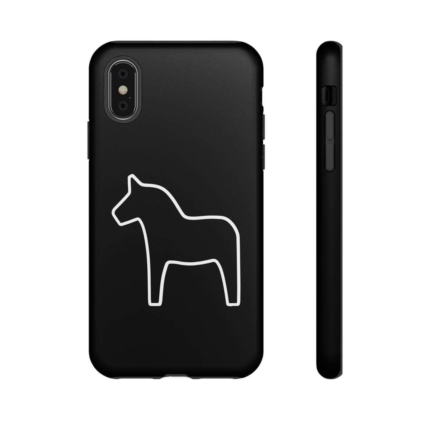 Dala Horse Black Tough Cases
