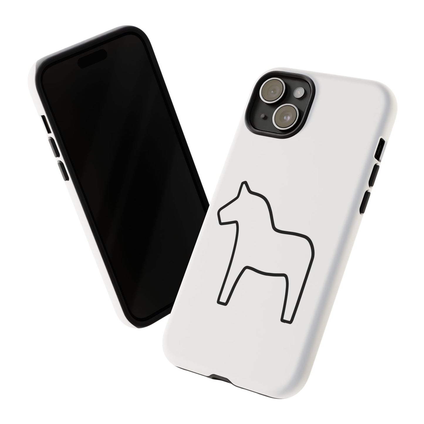 Dala Horse White Tough Cases