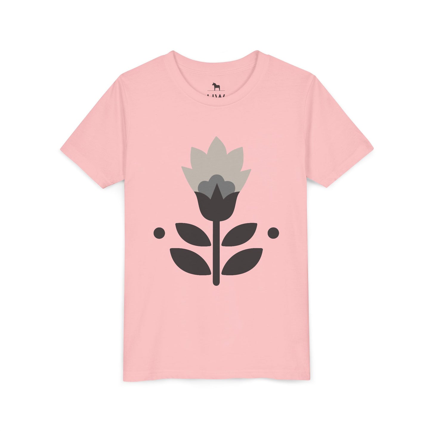 Kids T-Shirt - H WYATT Dala Horse - Symbol of Sweden - Courage and Warrior Spirit