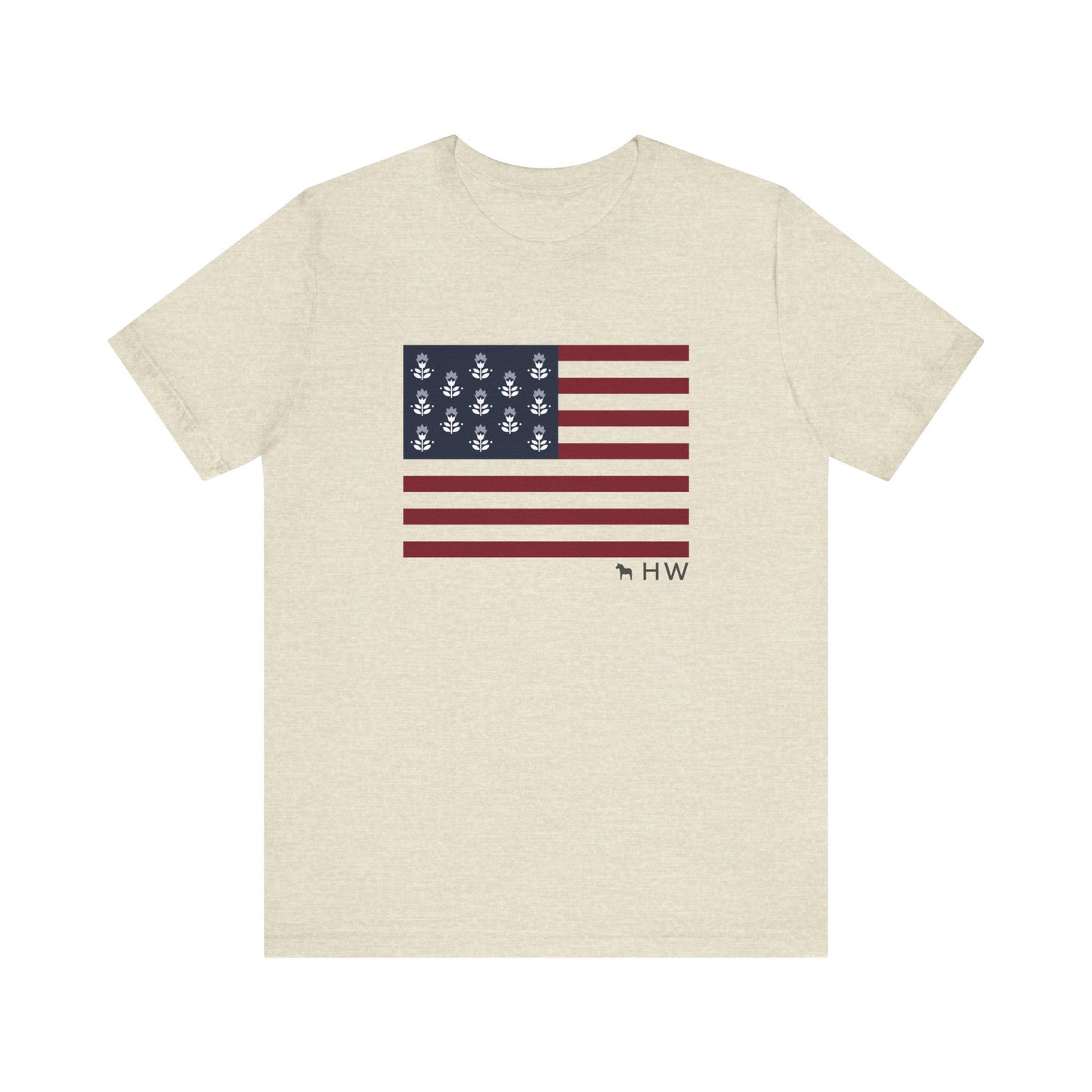 Flag Unisex Tee for Memorial Day and 4th of July