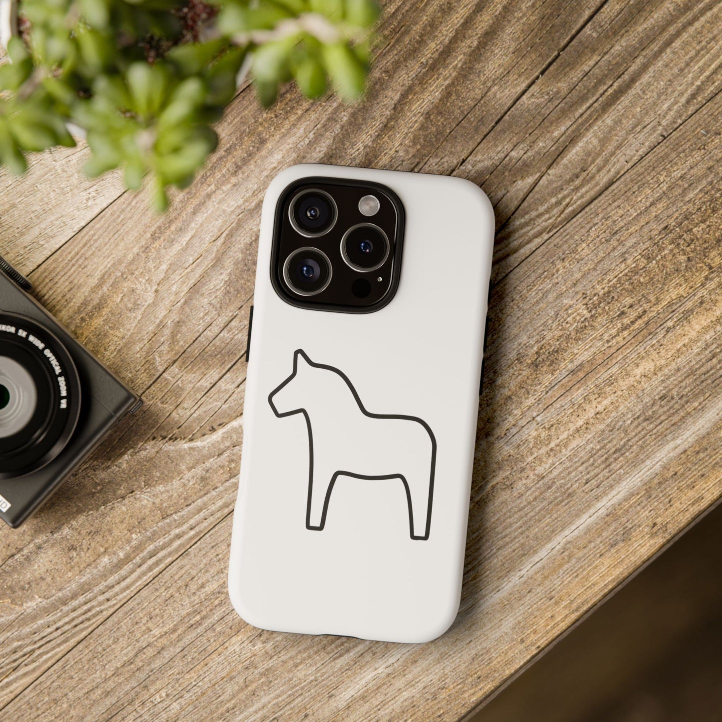 Dala Horse White Tough Cases