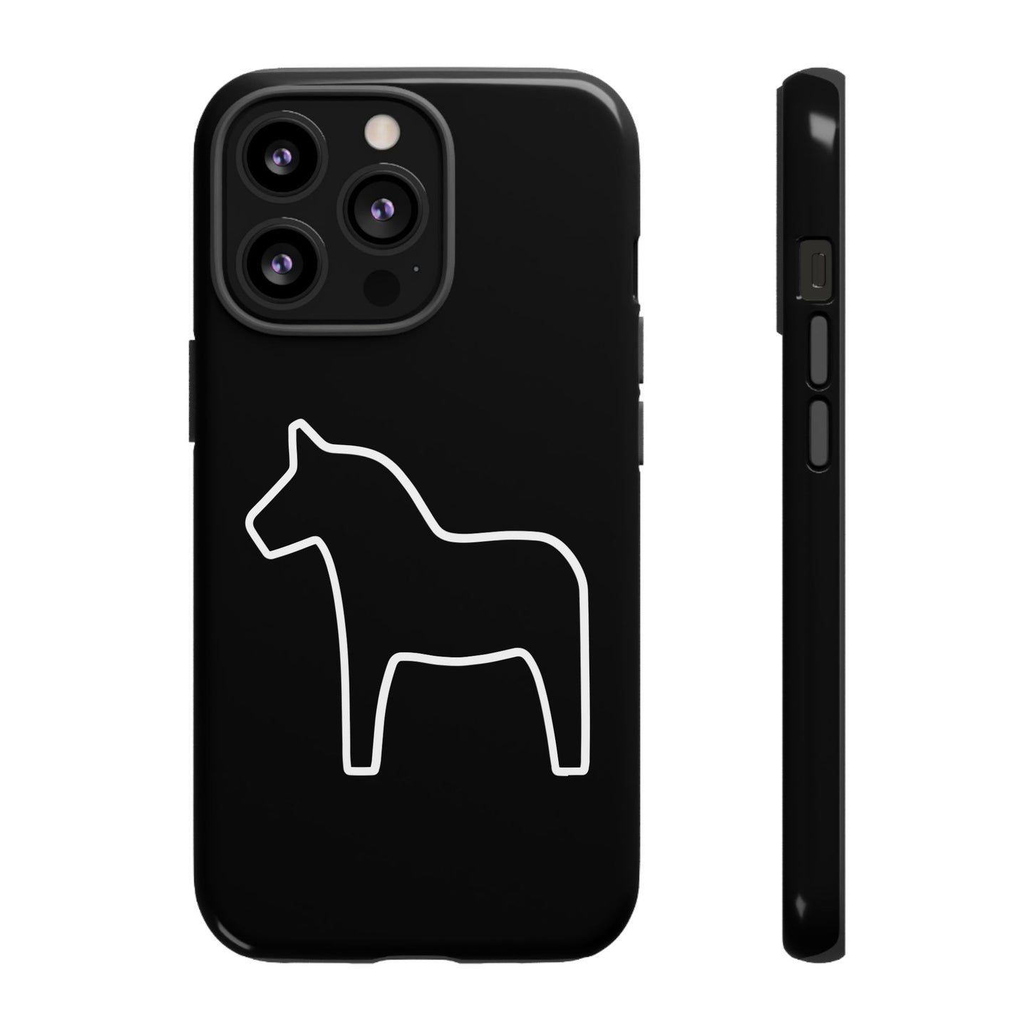 Dala Horse Black Tough Cases