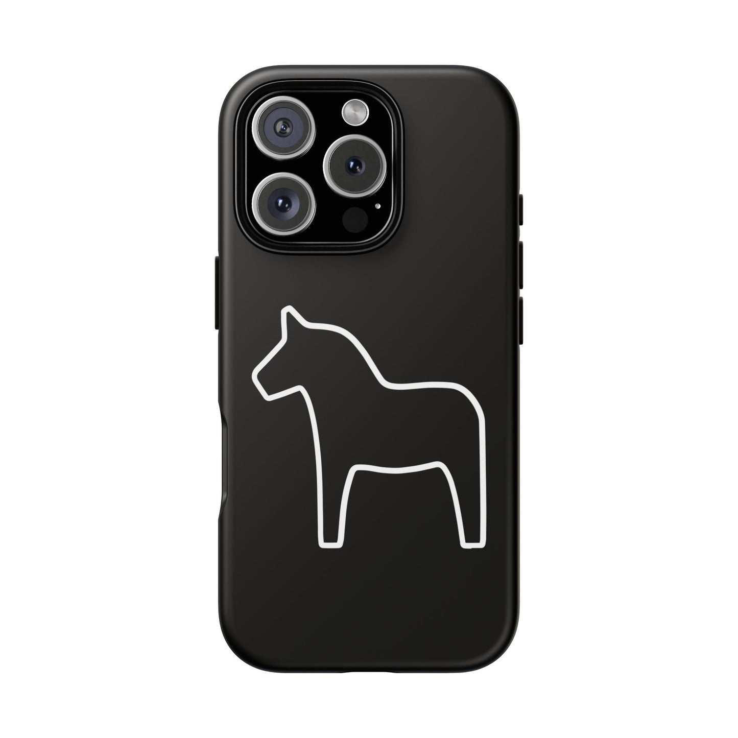 Dala Horse Black Tough Cases