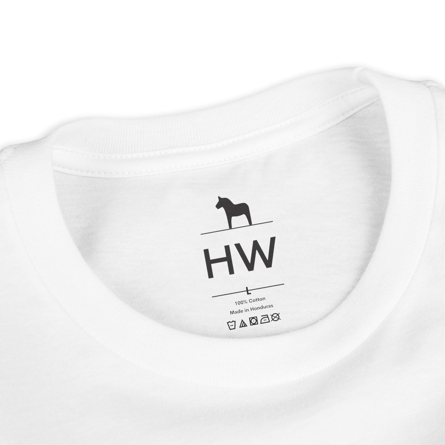 Kids T-Shirt - H WYATT Dala Horse - Symbol of Sweden - Courage and Warrior Spirit