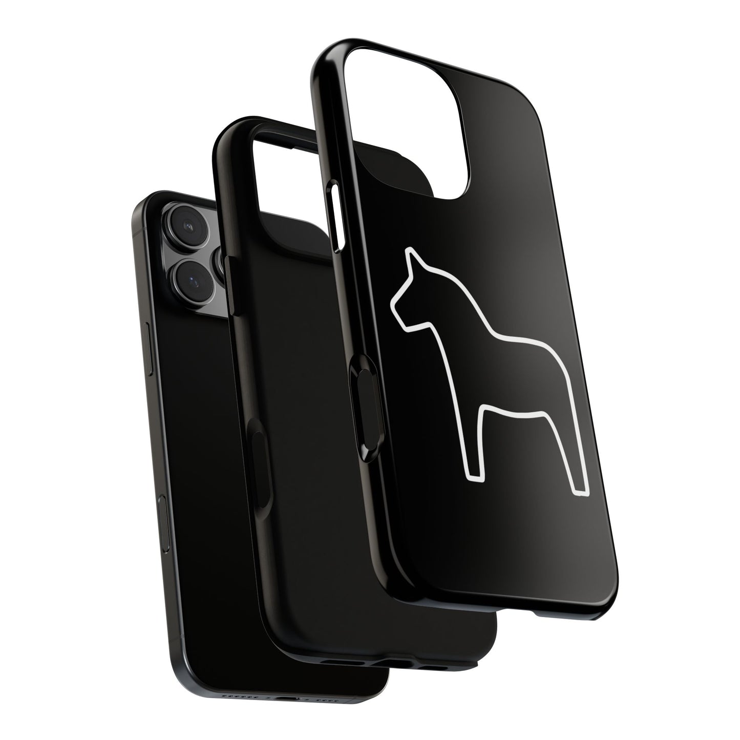 Dala Horse Black Tough Cases
