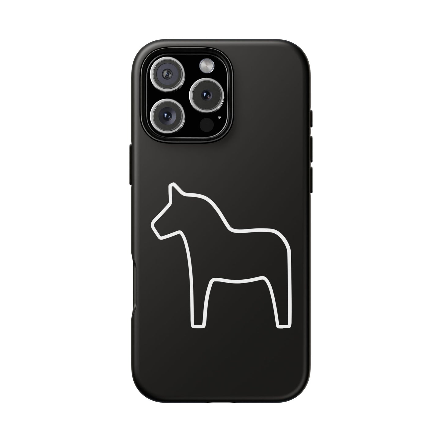 Dala Horse Black Tough Cases