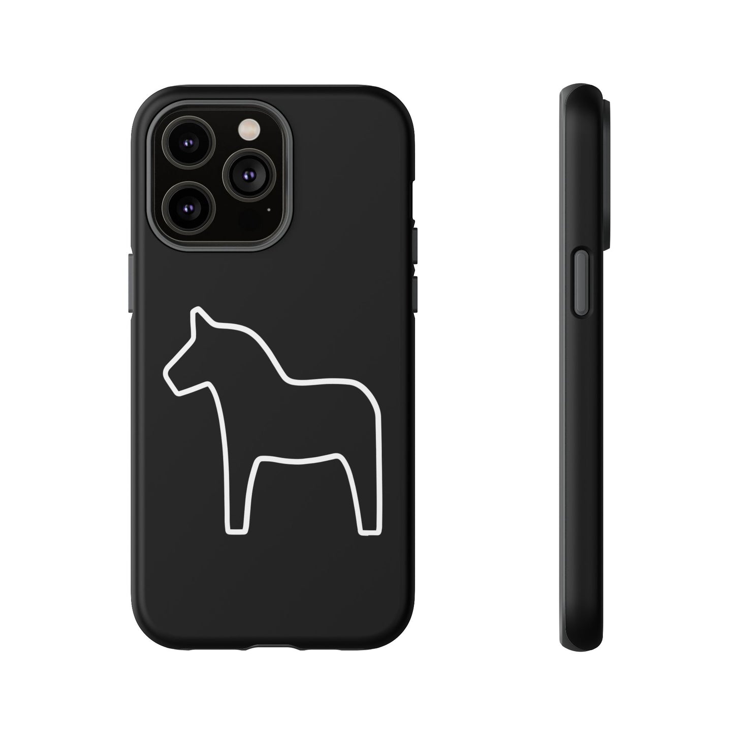 Dala Horse Black Tough Cases