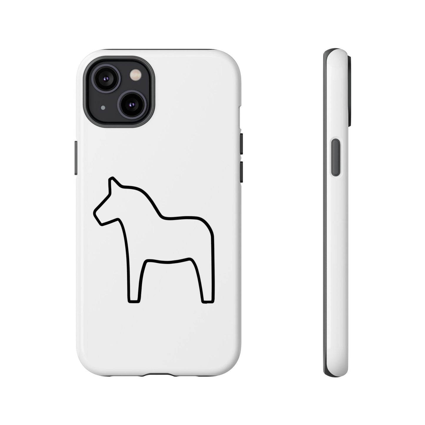 Dala Horse White Tough Cases