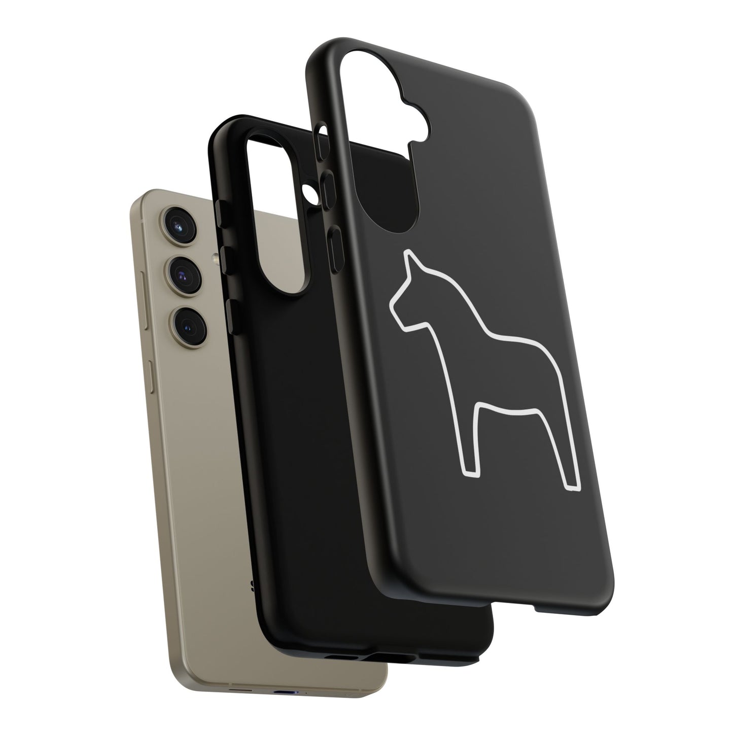 Dala Horse Black Tough Cases
