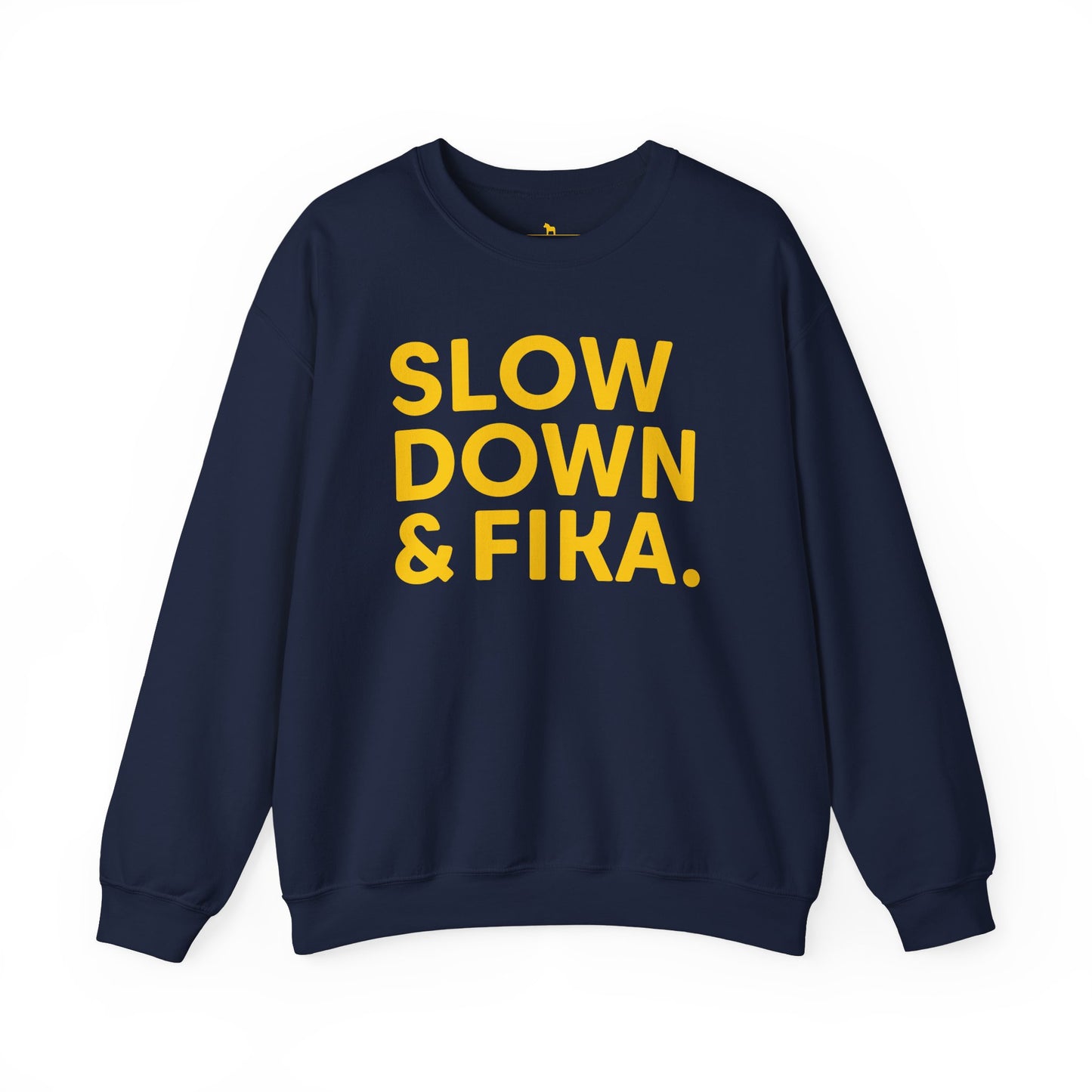 SLOW DOWN & FIKA Unisex Heavy Blend™ Crewneck Sweatshirt
