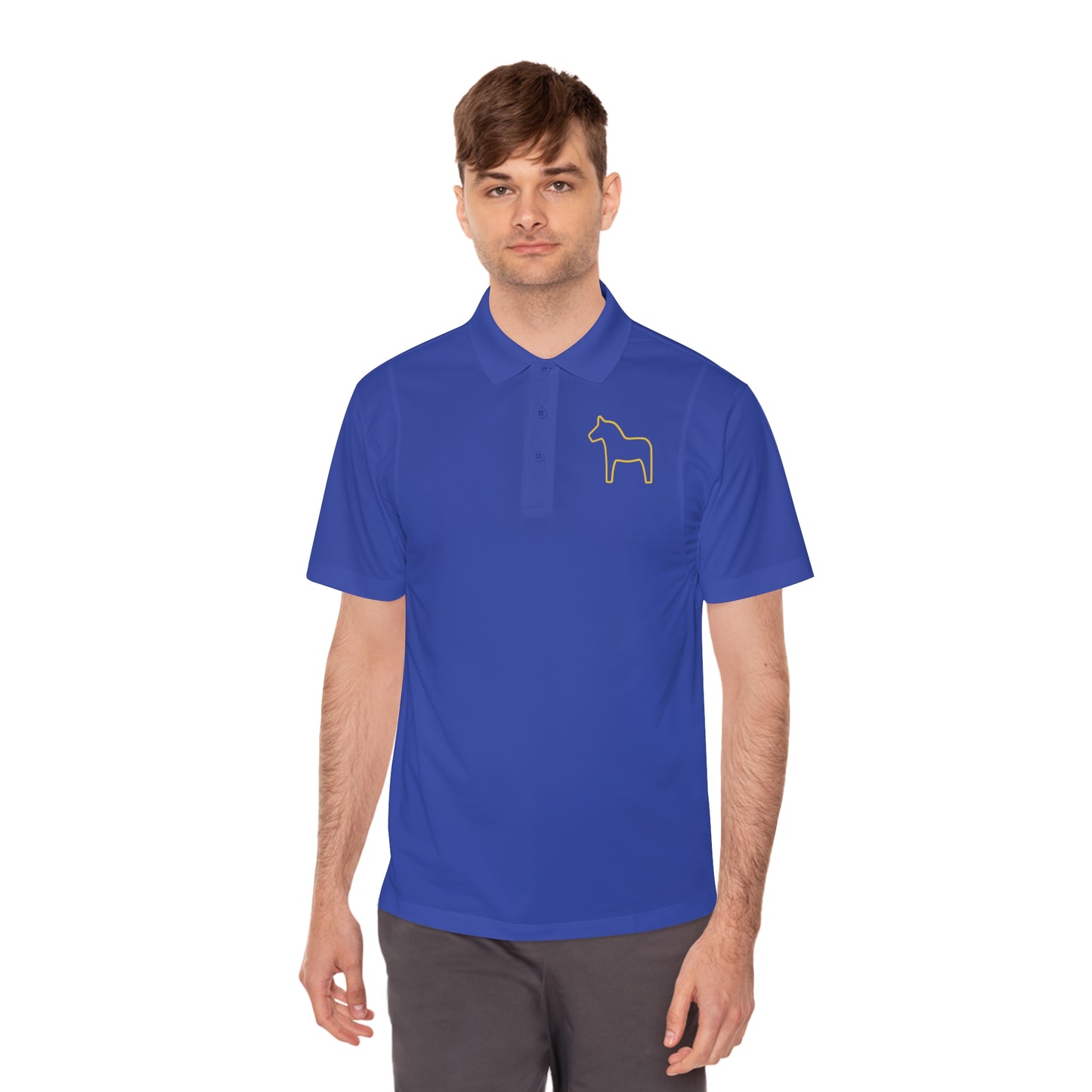 DALA HORSE Men's Sport Polo Shirt