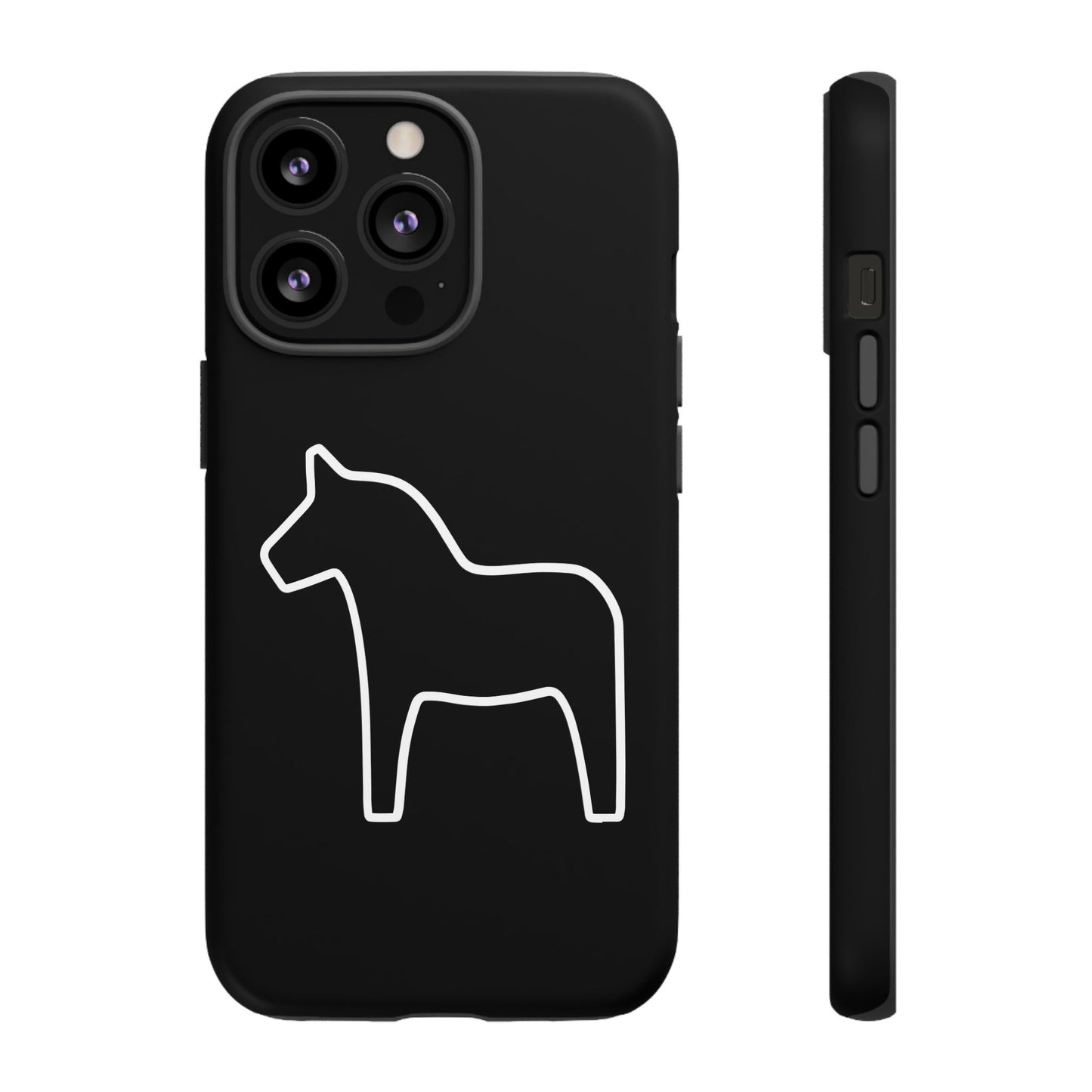 Dala Horse Black Tough Cases