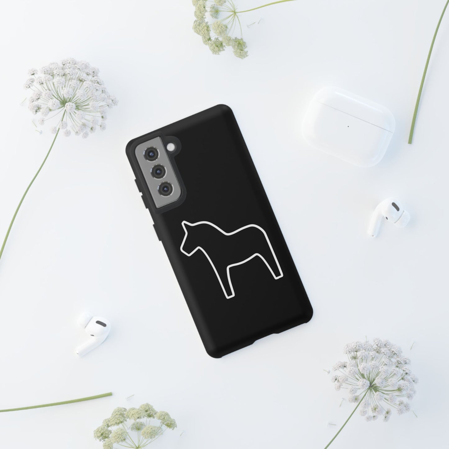 Dala Horse Black Tough Cases