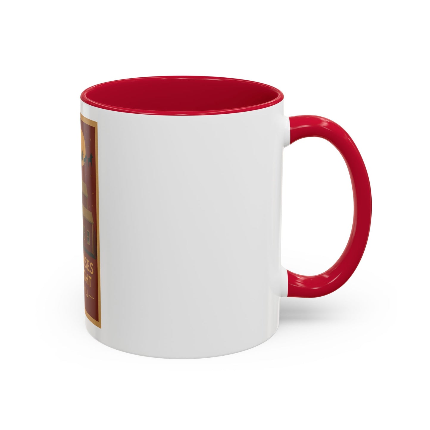 Dala Horses Take Flight Mug — Vintage Western Poster Coffee Cup (11oz/15oz)