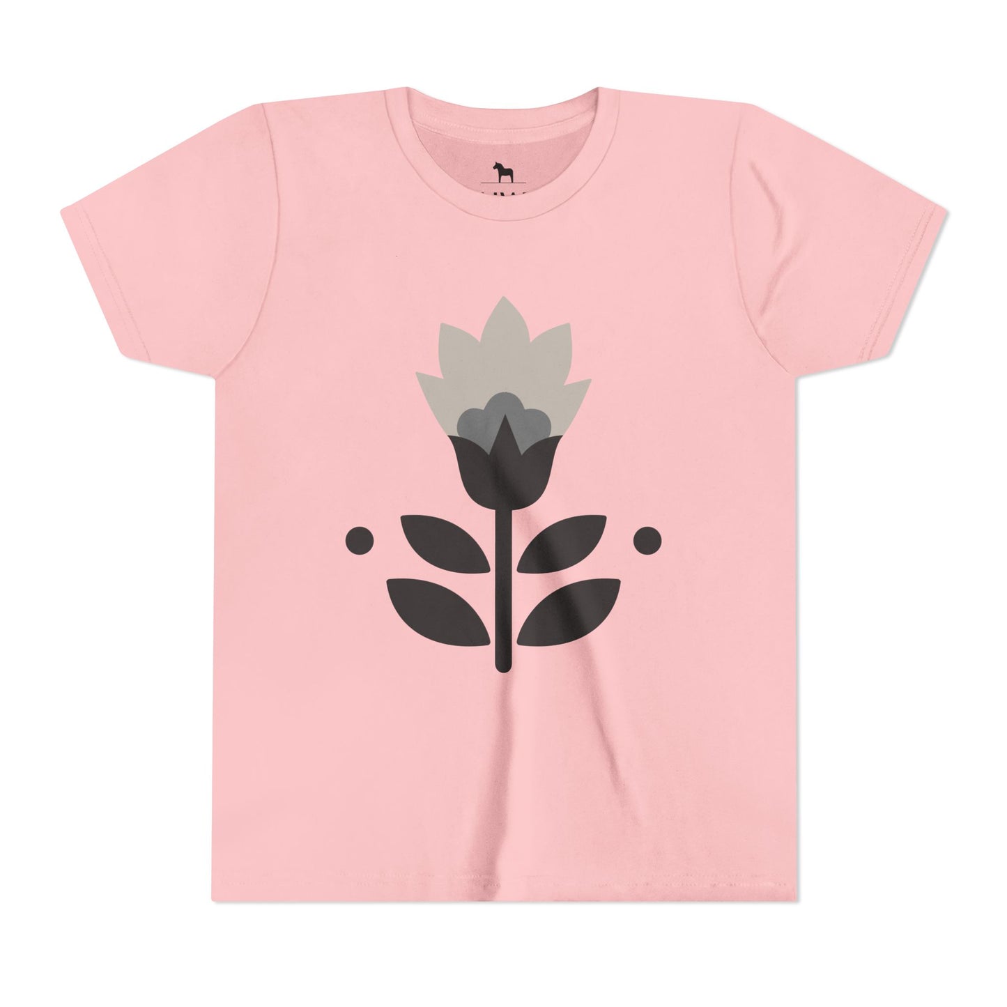 Kids T-Shirt - H WYATT Dala Horse - Symbol of Sweden - Courage and Warrior Spirit