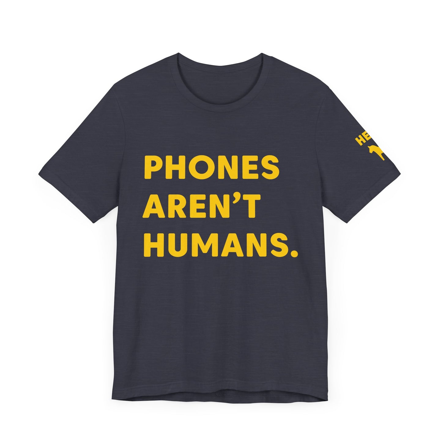 T-Shirt Friendly Reminder Put Down Your Phone Focus