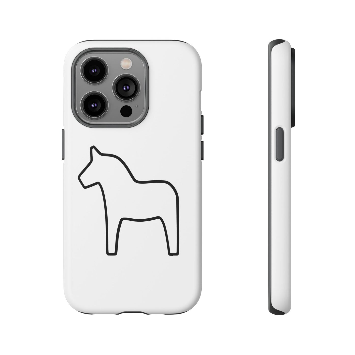 Dala Horse White Tough Cases