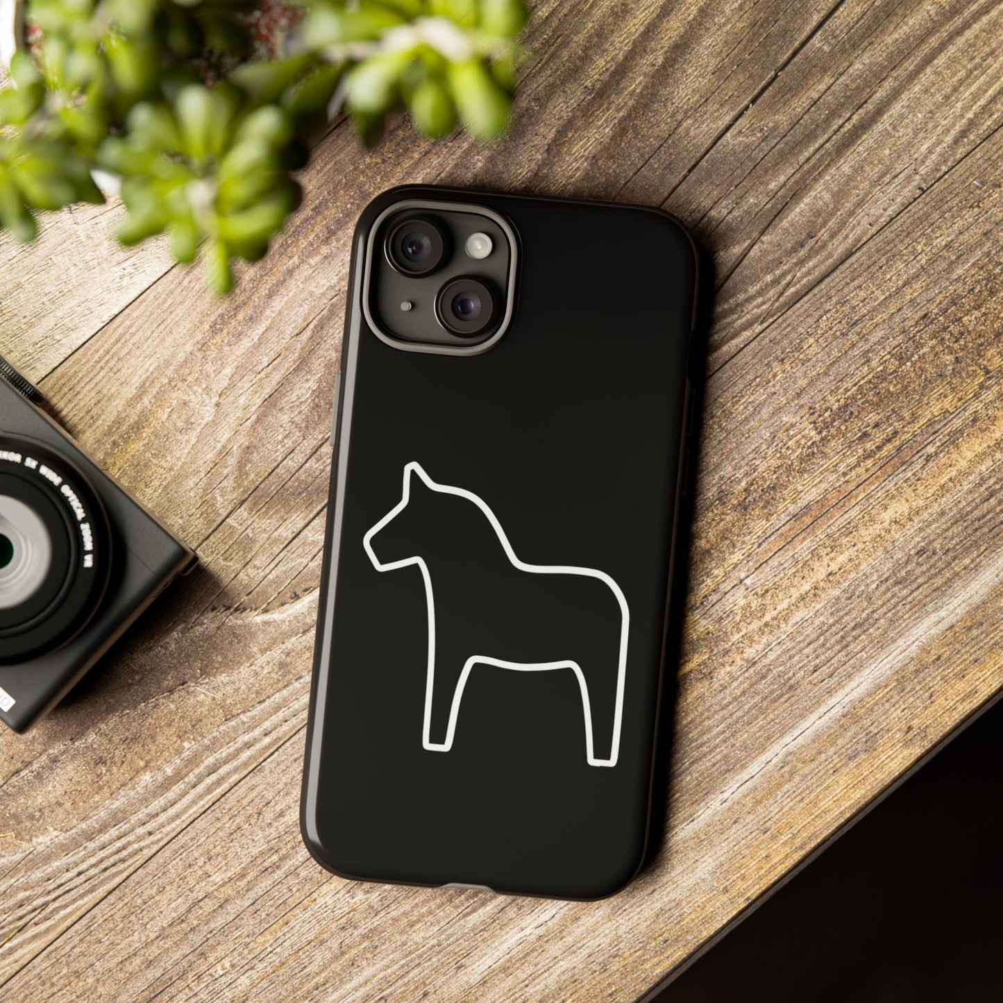 Dala Horse Black Tough Cases