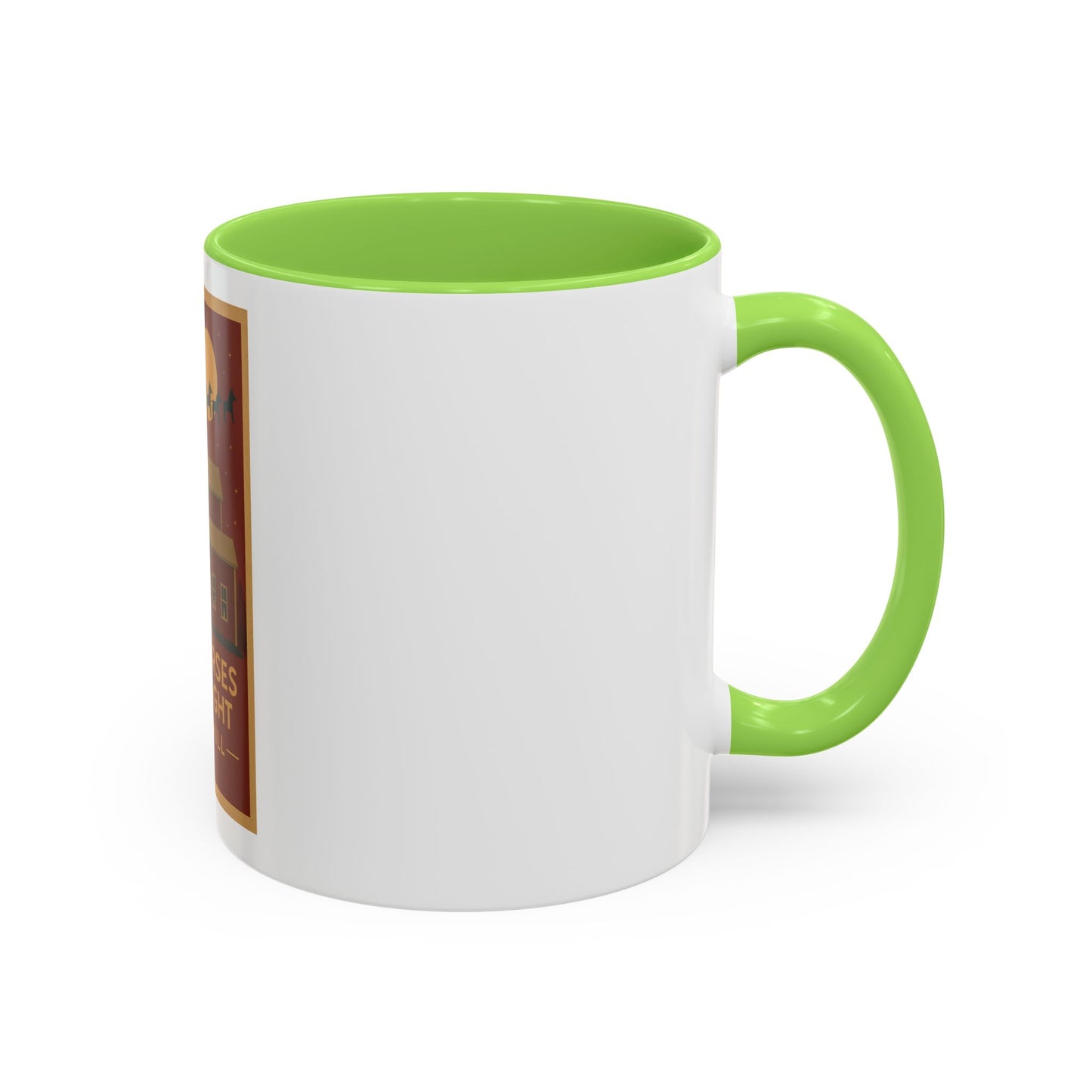Dala Horses Take Flight Mug — Vintage Western Poster Coffee Cup (11oz/15oz)