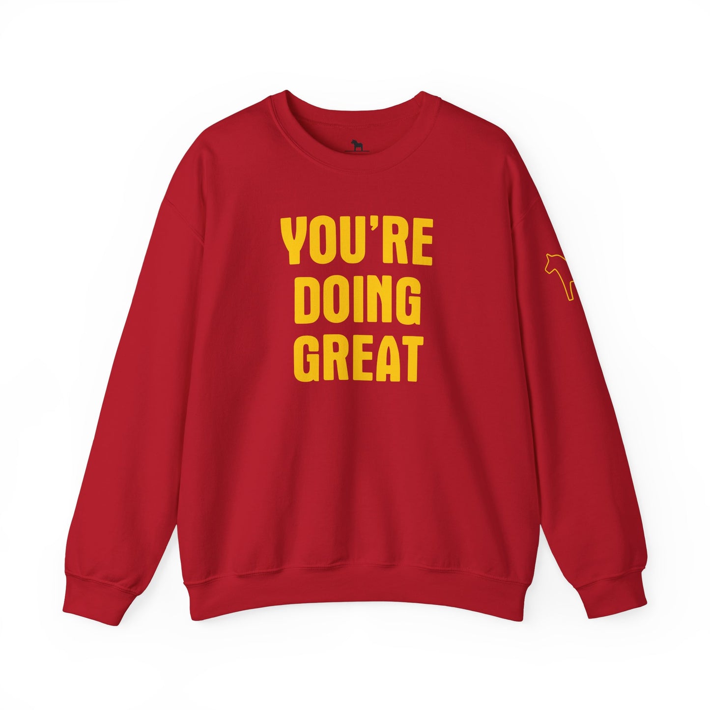 YOU'RE DOING GREAT Unisex Heavy Blend™ Crewneck Sweatshirt